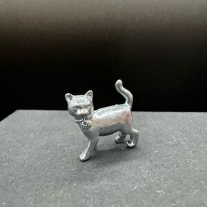 Vintage Monopoly Dollhouse Miniature Cat Replacement Piece